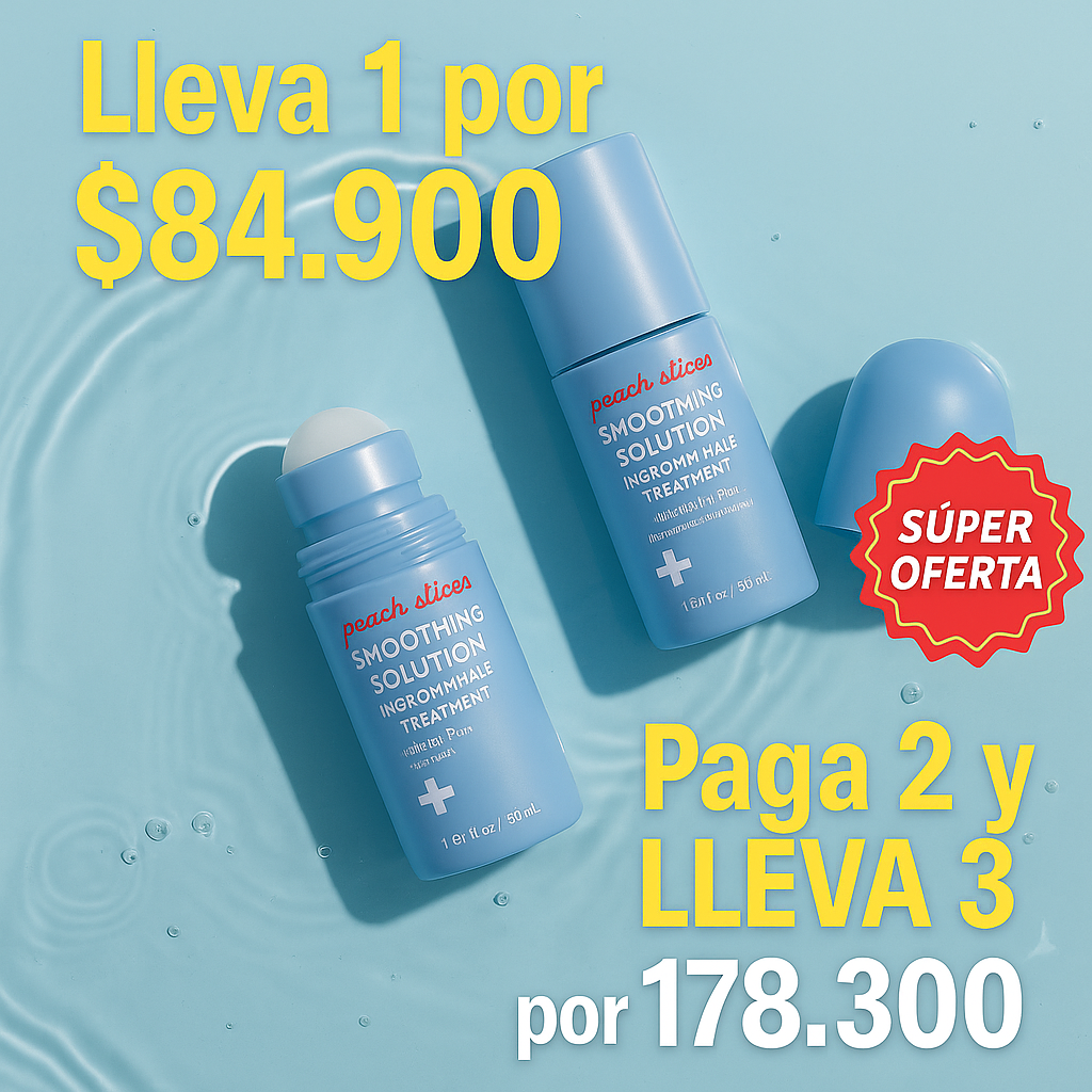Peach Slices – Dile adiós a los vellos encarnados y luce una piel sin obstáculos
