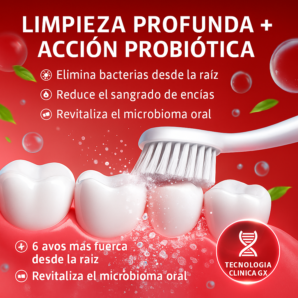 🌟 Crema Dental con Probíticos SP-6 - Blanqueamiento visible con protección probiótica